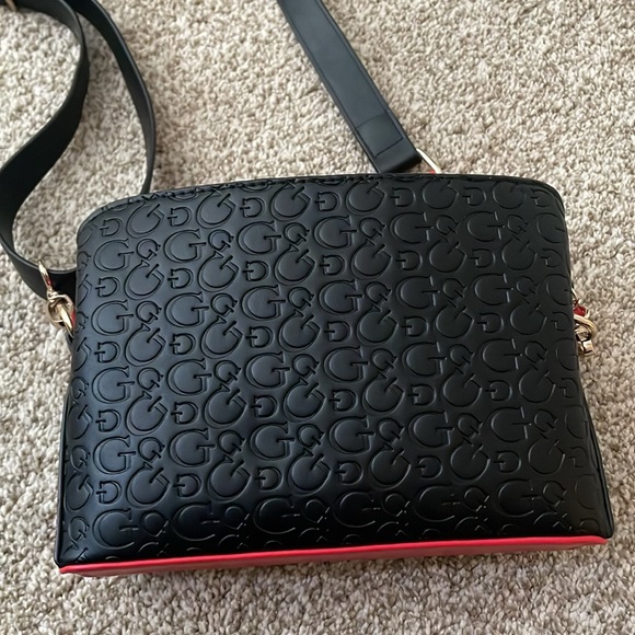 Guess Crossbody Bag | Two Colour Way - Red/Black - Picture 10 of 17